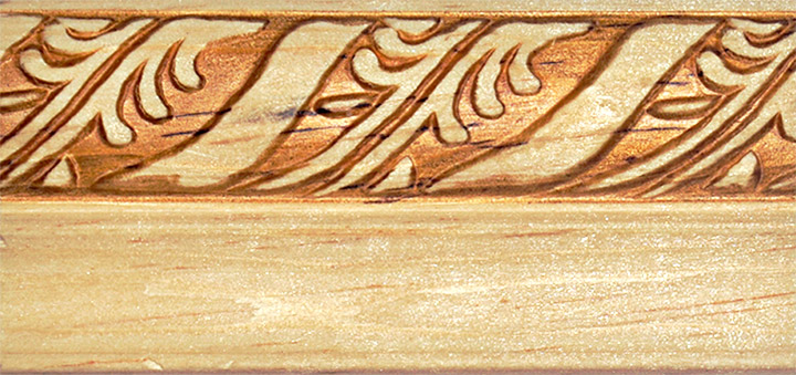 Moldura de madera para cornisa MC8