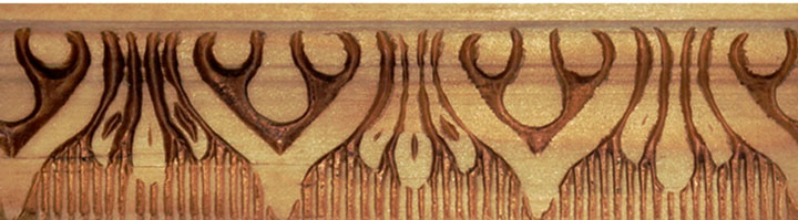 Moldura de madera para uso general M41